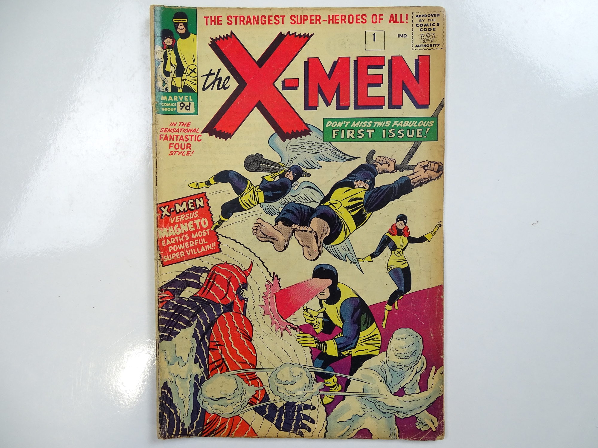 UNCANNY X-MEN #1 - (1963 - MARVEL - UK Price Variant) - One of the most important Marvel Silver