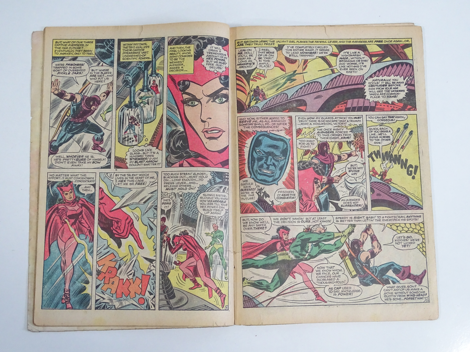 AVENGERS #23 - (1965 - MARVEL - UK Price Variant) - Kang the Conqueror appearance HOT, with Kang - Image 5 of 6