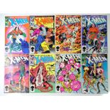 UNCANNY X-MEN #182, 183, 184, 185, 186, 187, 188, 189 (8 in Lot) - (1984/85 - MARVEL) - Flat/