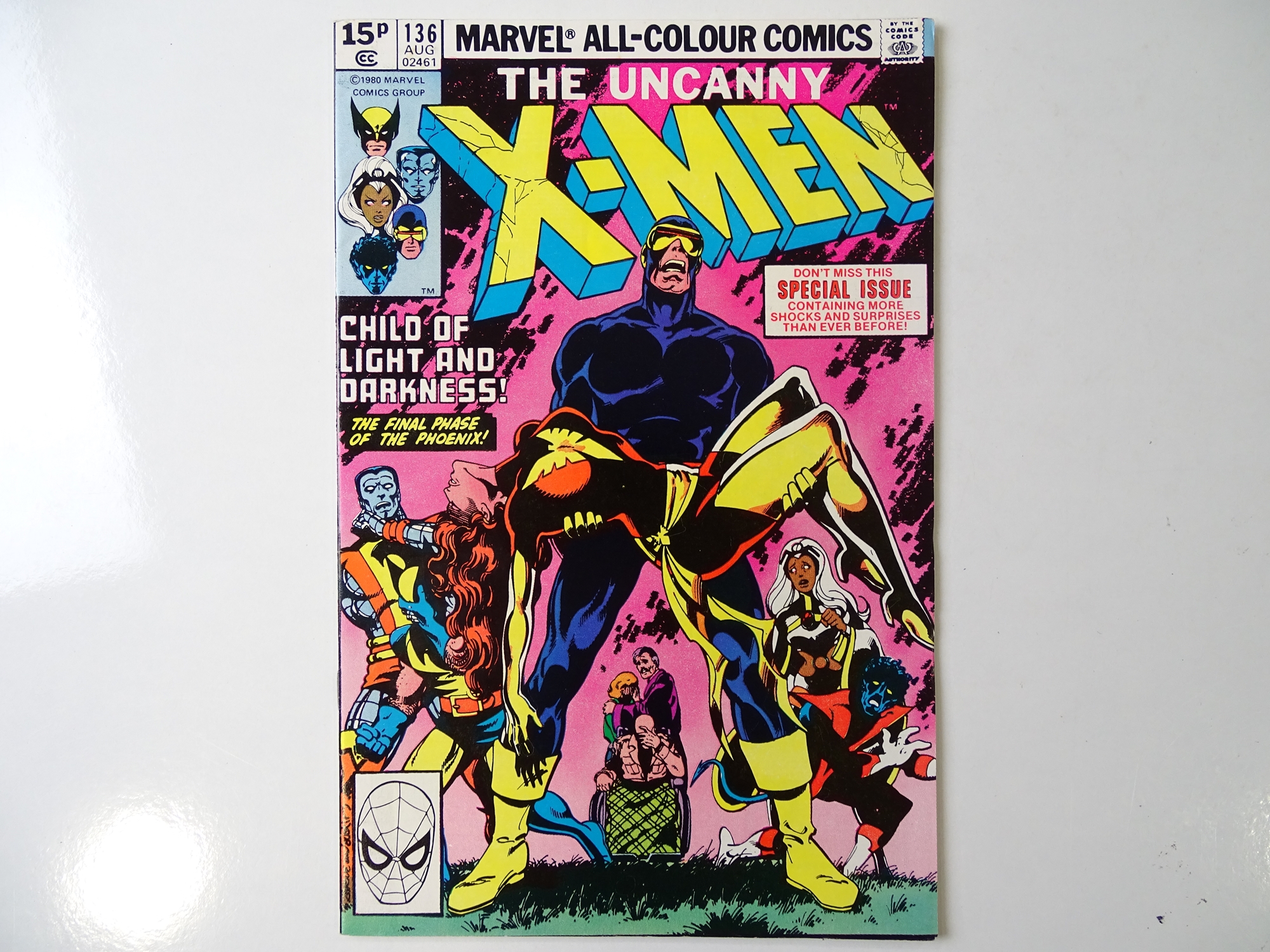 UNCANNY X-MEN #136 - (1980 - MARVEL - UK Price Variant) - Lilandra appearance + President Jimmy