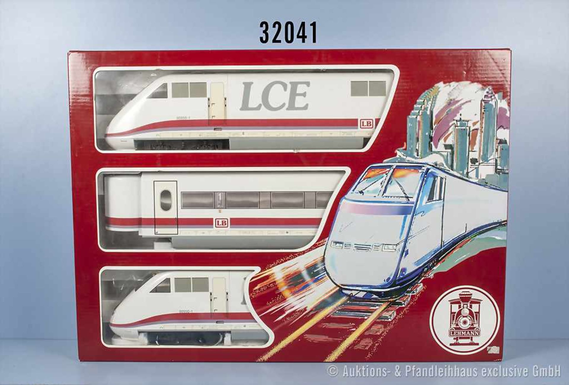 LGB Spur IIm 90950 3-teiliger Elektro-Triebzug "LCE" der LB, BN 90 950-1, bestehend aus 2