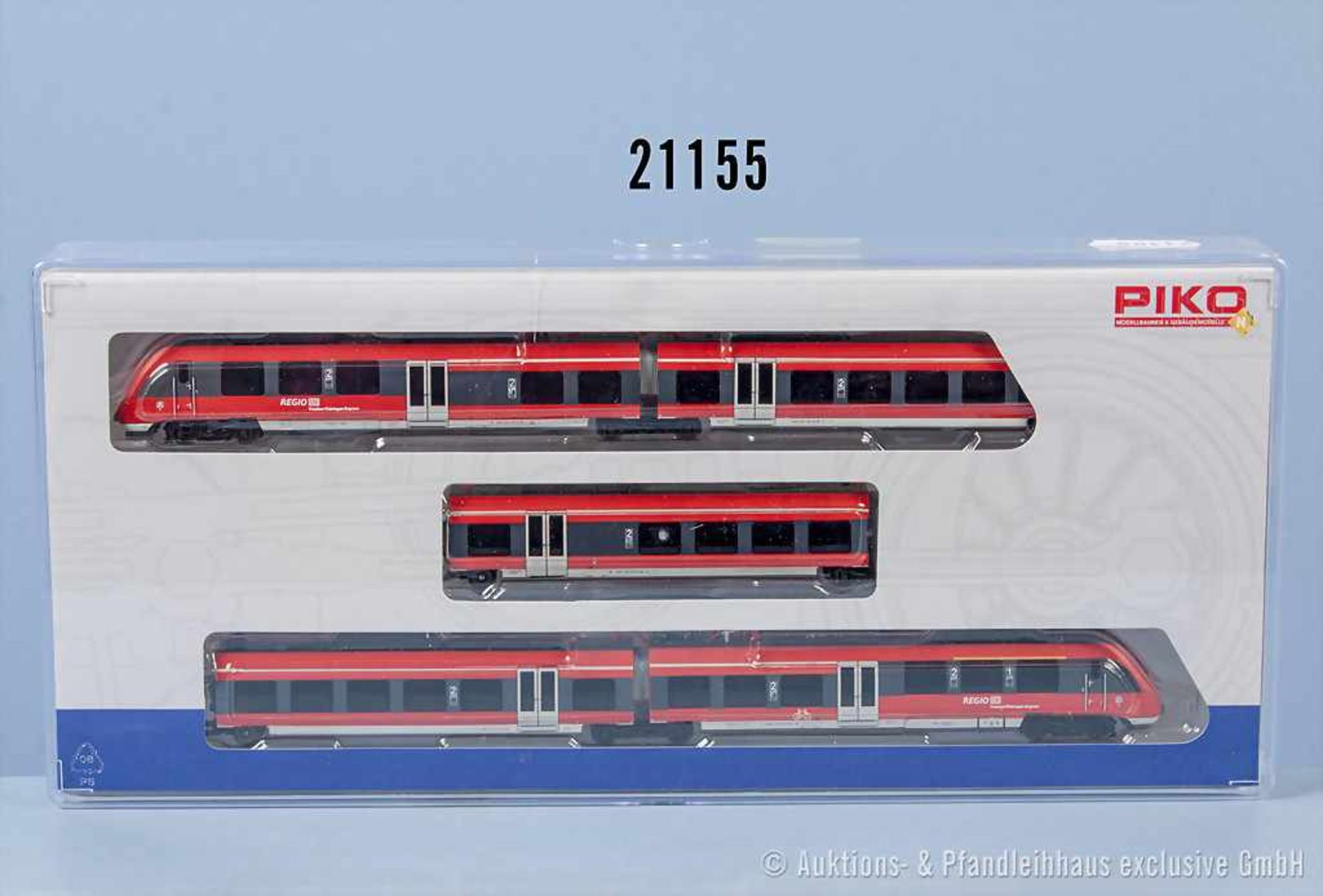Piko Spur N 40201 5-teiliger Elektro-Triebzug der DB, BN 442 309-1, bestehend aus 2 Triebköpfen
