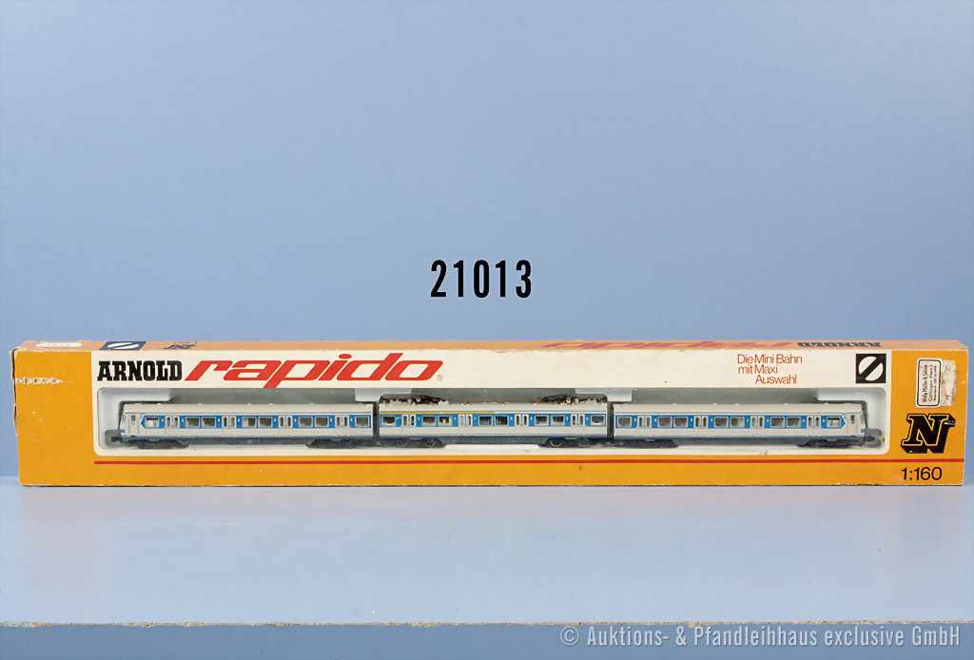 Arnold rapido Spur N 0294 3-teiliger S-Bahn-Triebzug der DB, BN 420 012-7, bestehend aus 1