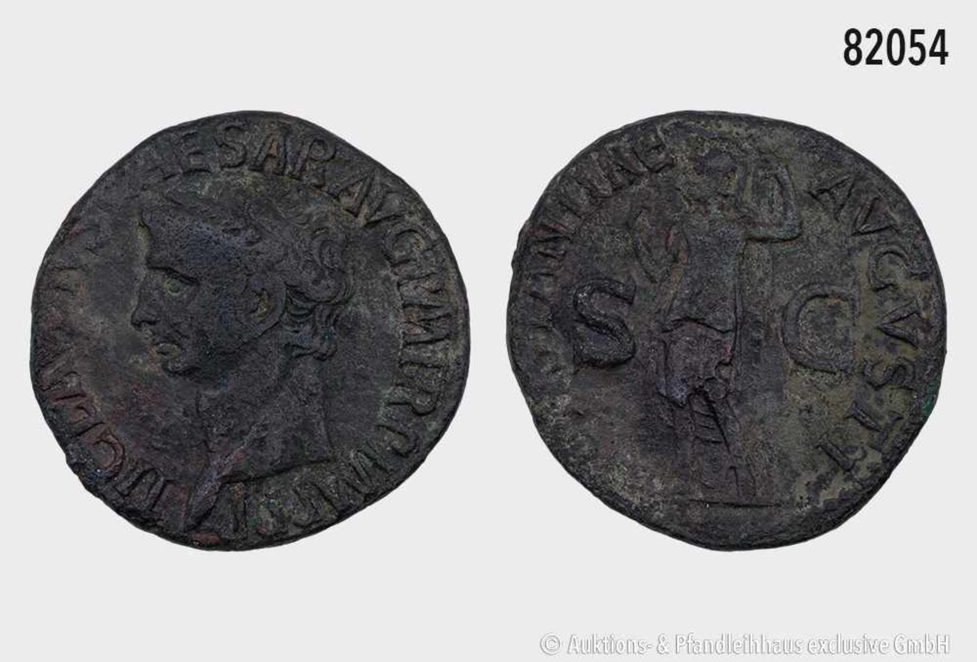 Römische Kaiserzeit, Claudius (41-54), As, Rom. Vs. TI CLAVDIVS CAESAR AVG P M TR P IMP P P,