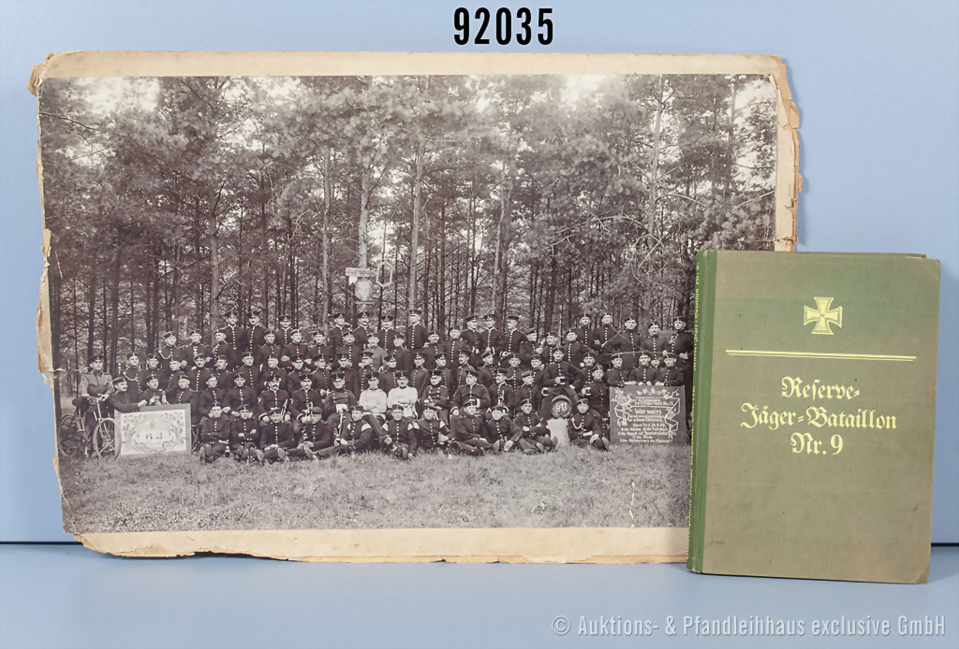 Konv. Preußen Uniformrock für Mannschaften des Lauenburgischen Jäger-Bataillons Nr. 9 aus Ratzeburg, - Bild 2 aus 2
