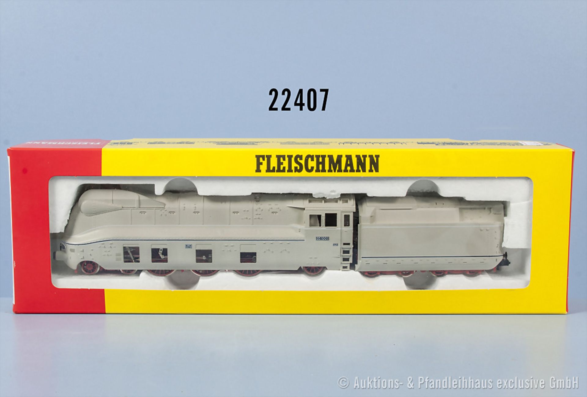 Fleischmann H0 4872 Stromlinien-Schlepptenderlok der DRG, BN 03 1001, Achsfolge 2'C'1, Tender 4-A,