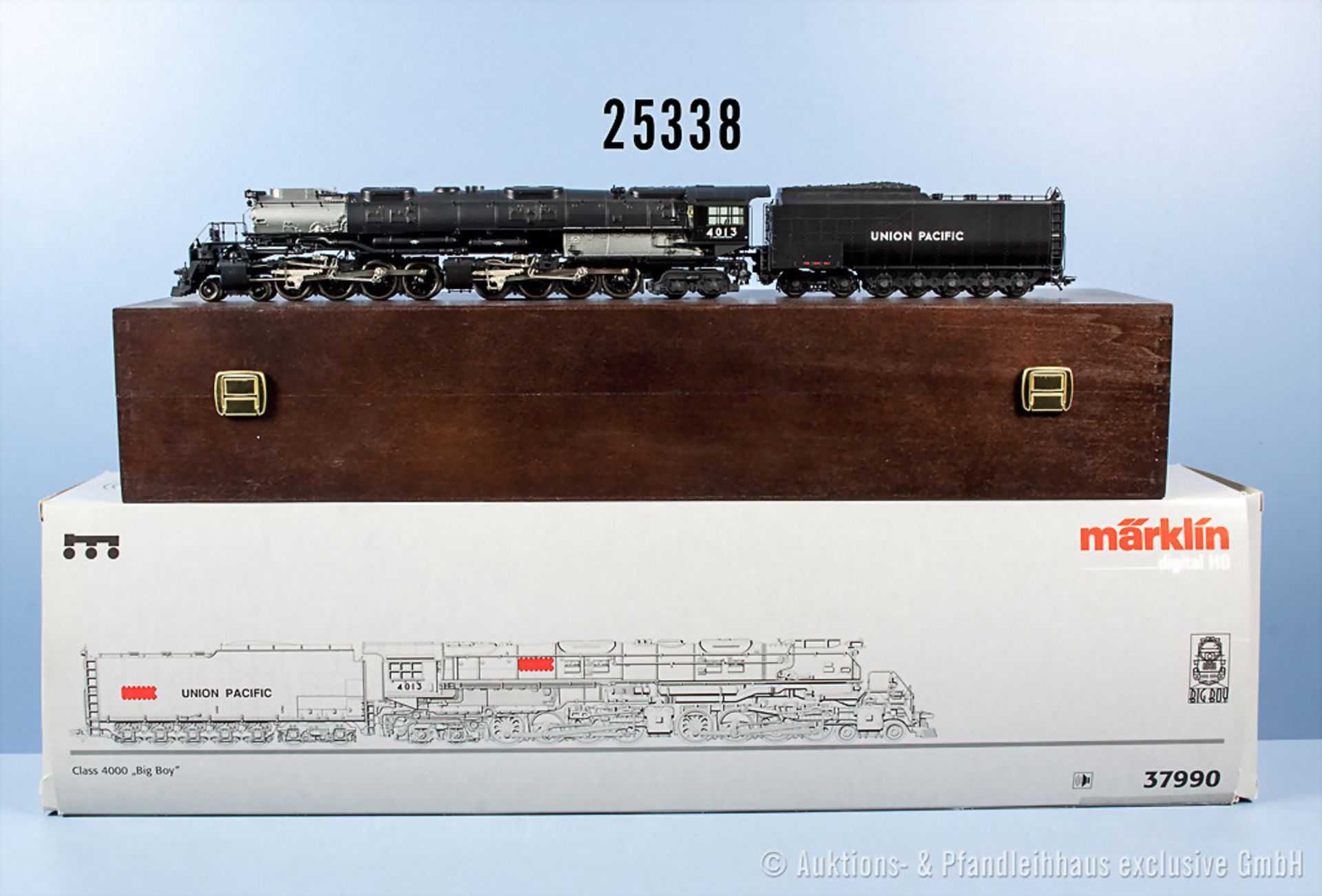 Märklin fx digital H0 37990 Typ 1 Schlepptenderlok "Big Boy" der Union Pacific, BN 4013, Achsfolge
