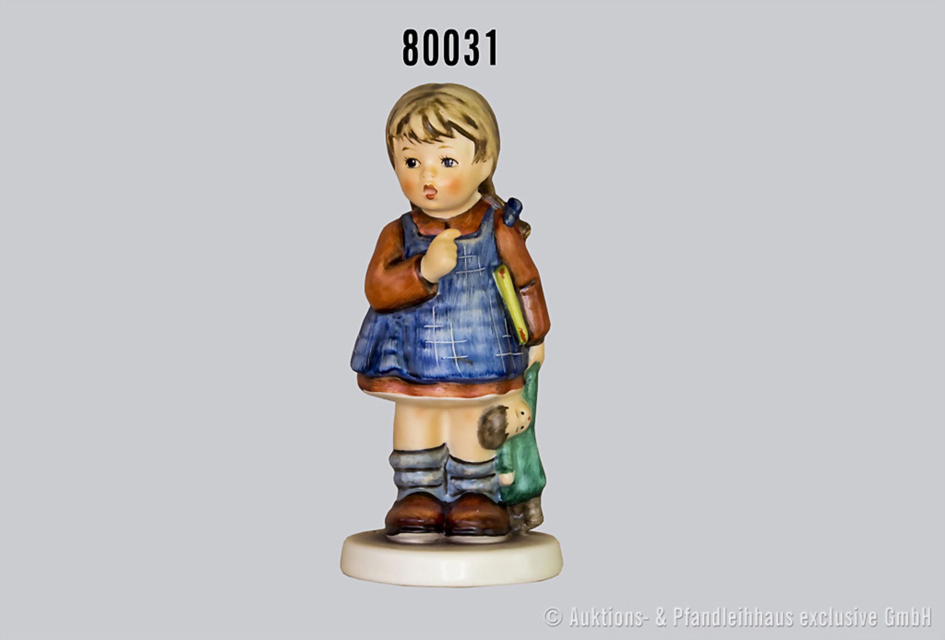 Goebel Hummelfigur Nr. 486, "Schluss für heute", H 13 cm, exclusive Edition 1990/91 M.L. Hummel