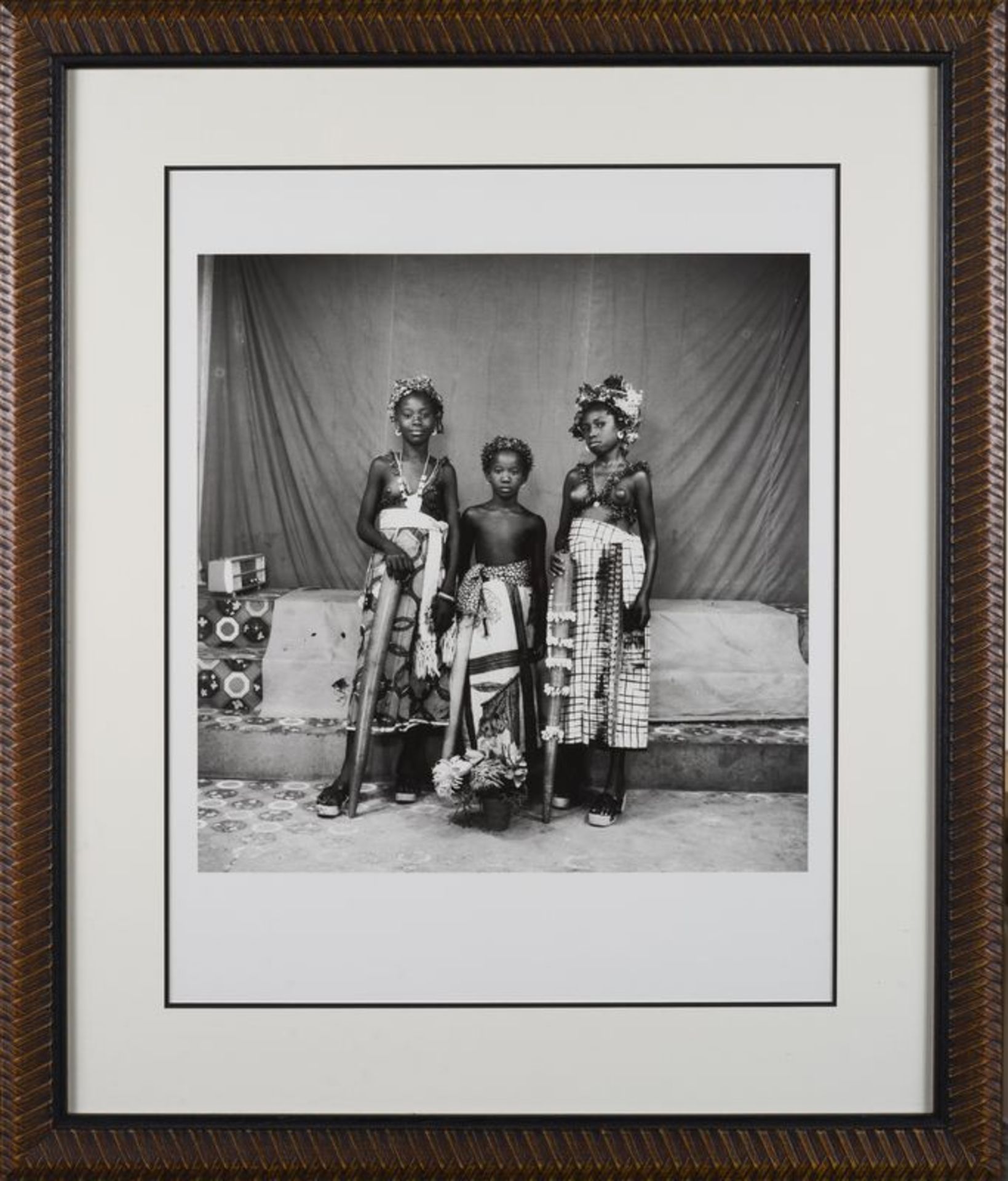 Cornélius Yao August AZAGLO (1924-2001) - Portrait à Bamako, Studio du Nord- Photo [...]