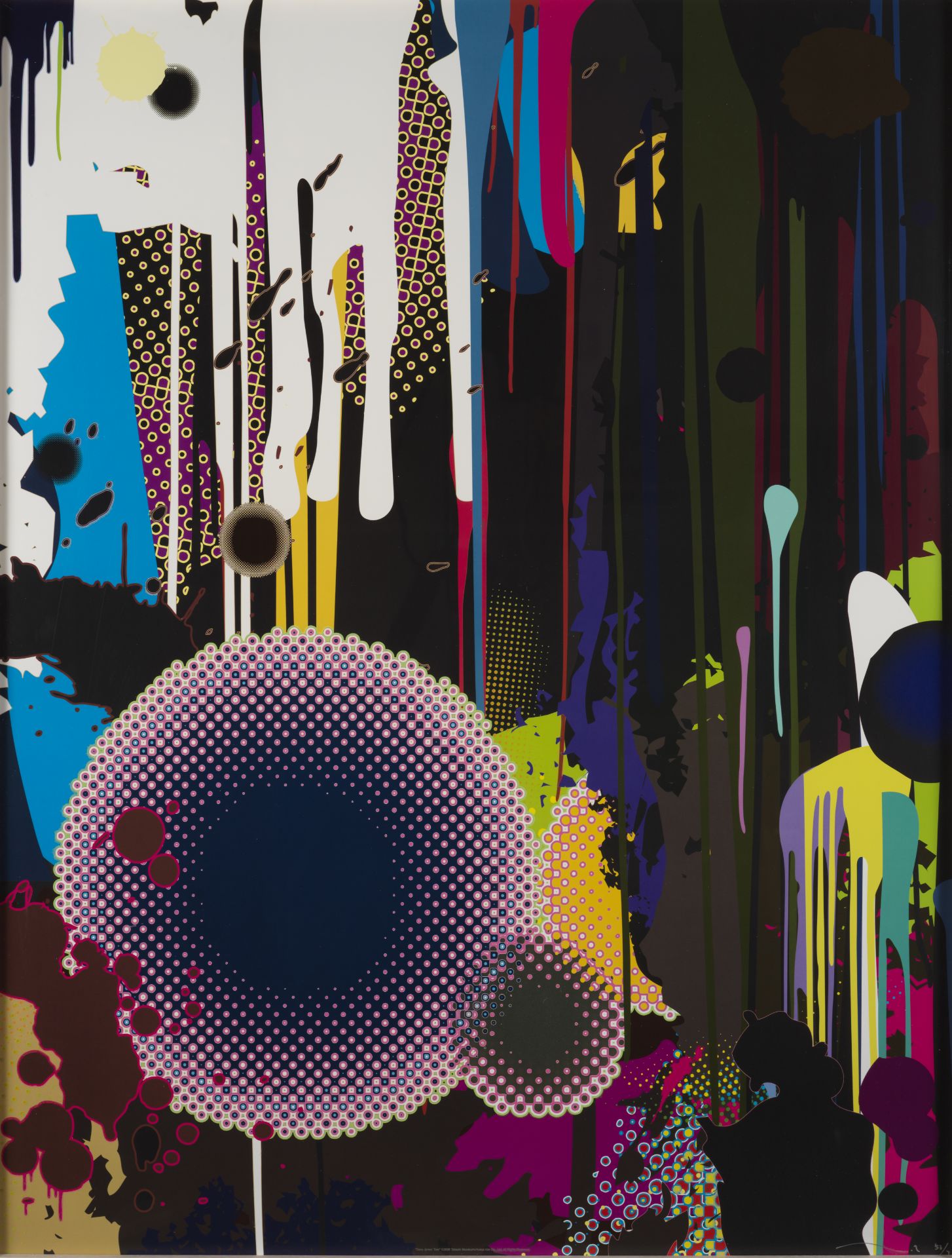 Takashi MURAKAMI - Davy Jones - Sérigraphie - Signée et numérotée en bas à [...]