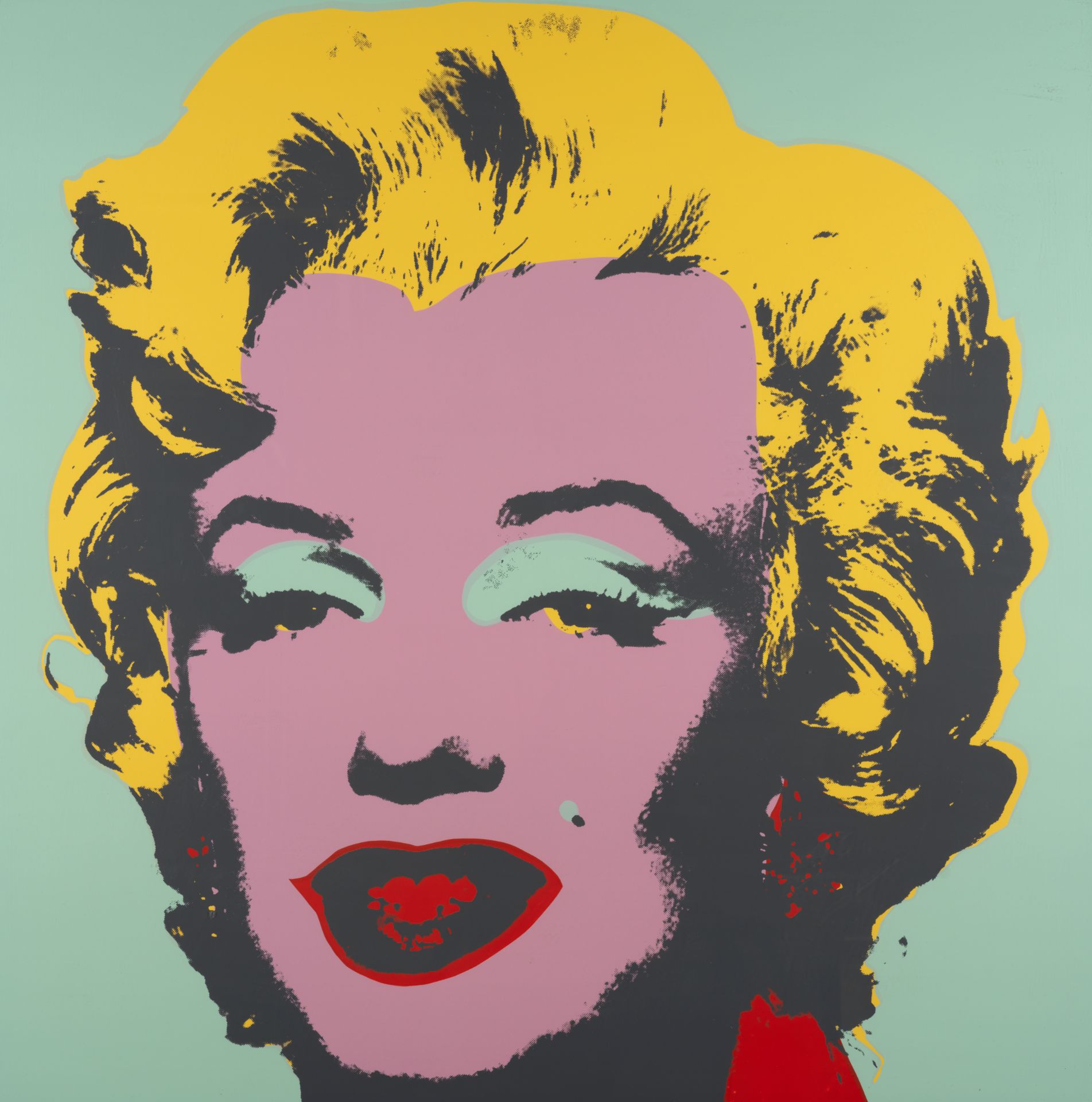 Andy WARHOL - D'après - Marilyn - Lithographie - 91 x 91 cm - - Andy WARHOL - From [...]