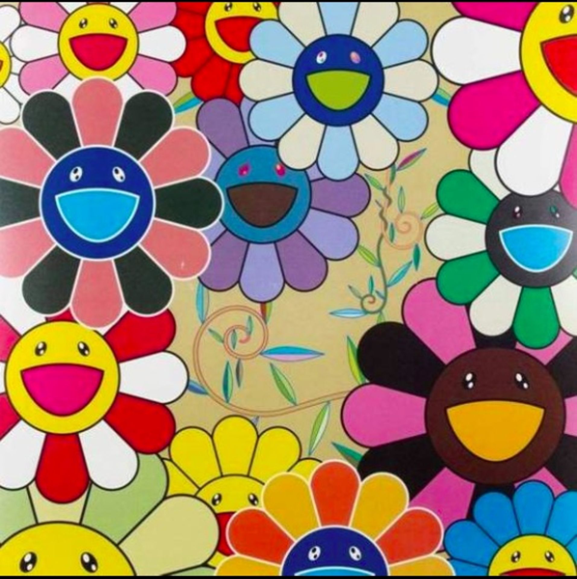 Takashi MURAKAMI - Killer Pink, 2003 - Sérigraphie signée et numérotée en bas à [...]