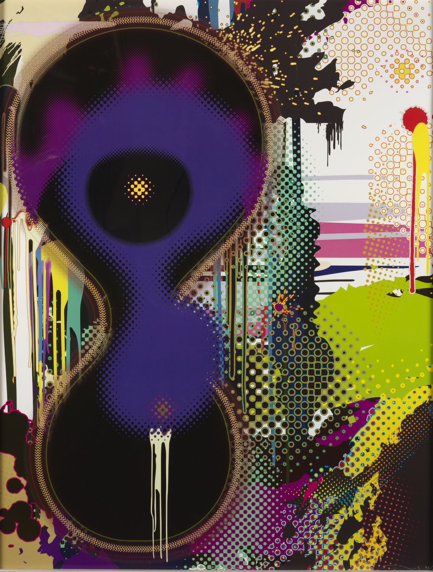 Takashi MURAKAMI - Infinity - Sérigraphie signée et numérotée en bas à droite - [...]