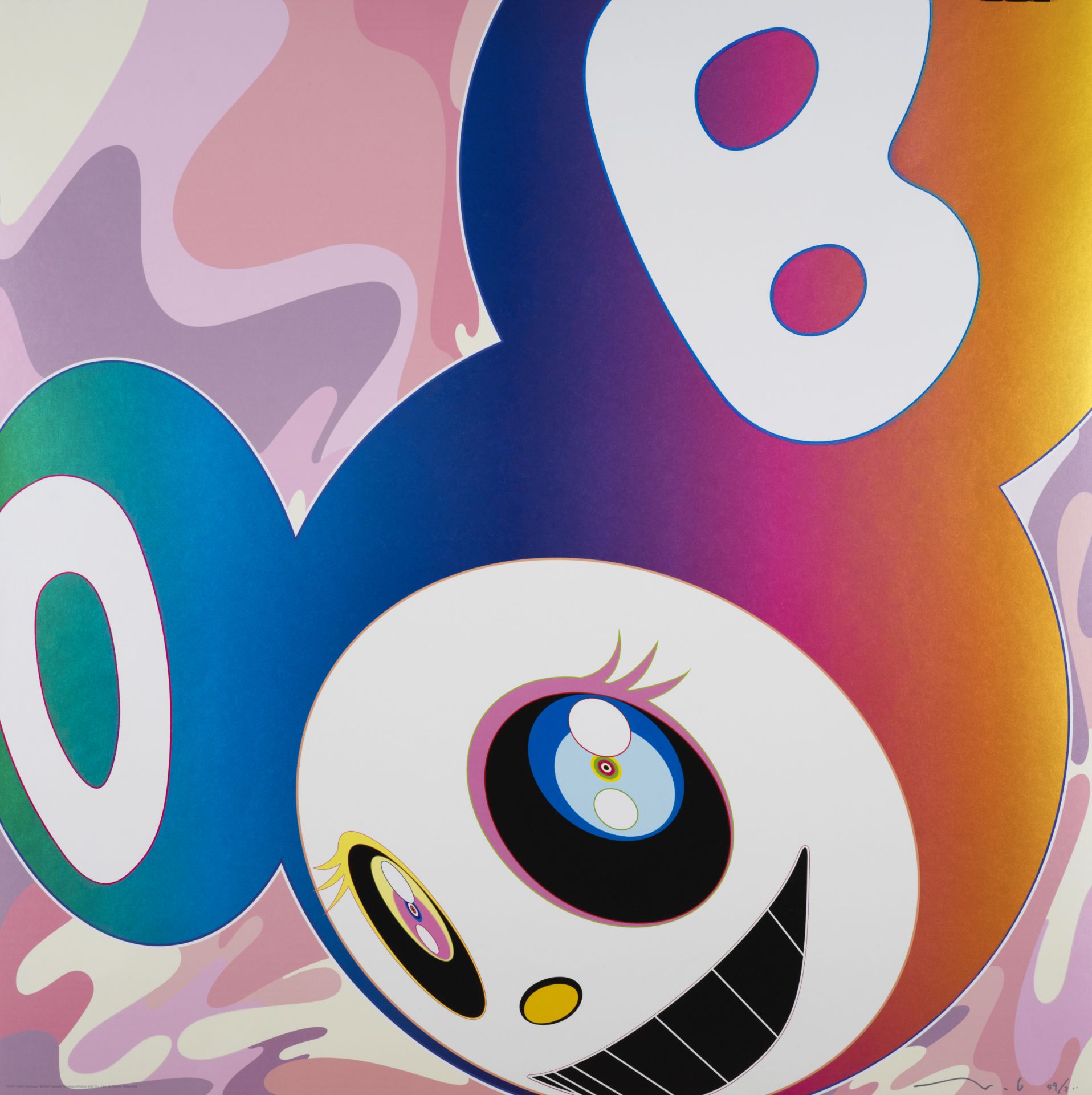 Takashi MURAKAMI - And Then Rainbow, 2005 - Sérigraphie signée et numérotée en [...]