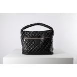 Chanel - Big Shoulder Bag - Big Shoulder Bag - Black quilted leather shoulder bag, [...]