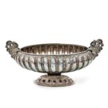 A silver centrepiece, Italy 20th Century - A silver centrepiece, Italy 20th Century [...]