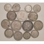 MILANO - Lotto di 15 monete asburgiche, quasi tutte in argento. Conservazioni [...]