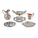 Six silver objects, Italy 20th Century - Six silver objects, Italy 20th Century - [...]