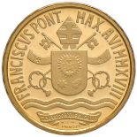 ROMA. Vaticano. Papa Francesco (dal 2013) - 10 euro 2018, il Battesimo. ORO, gr. 3, [...]