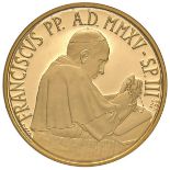 ROMA. Vaticano. Papa Francesco (dal 2013) - 50 euro 1915, Santuario della Beata [...]