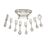 Nine silver objects, Italy 20th Century - Nine silver objects, Italy 20th Century - [...]