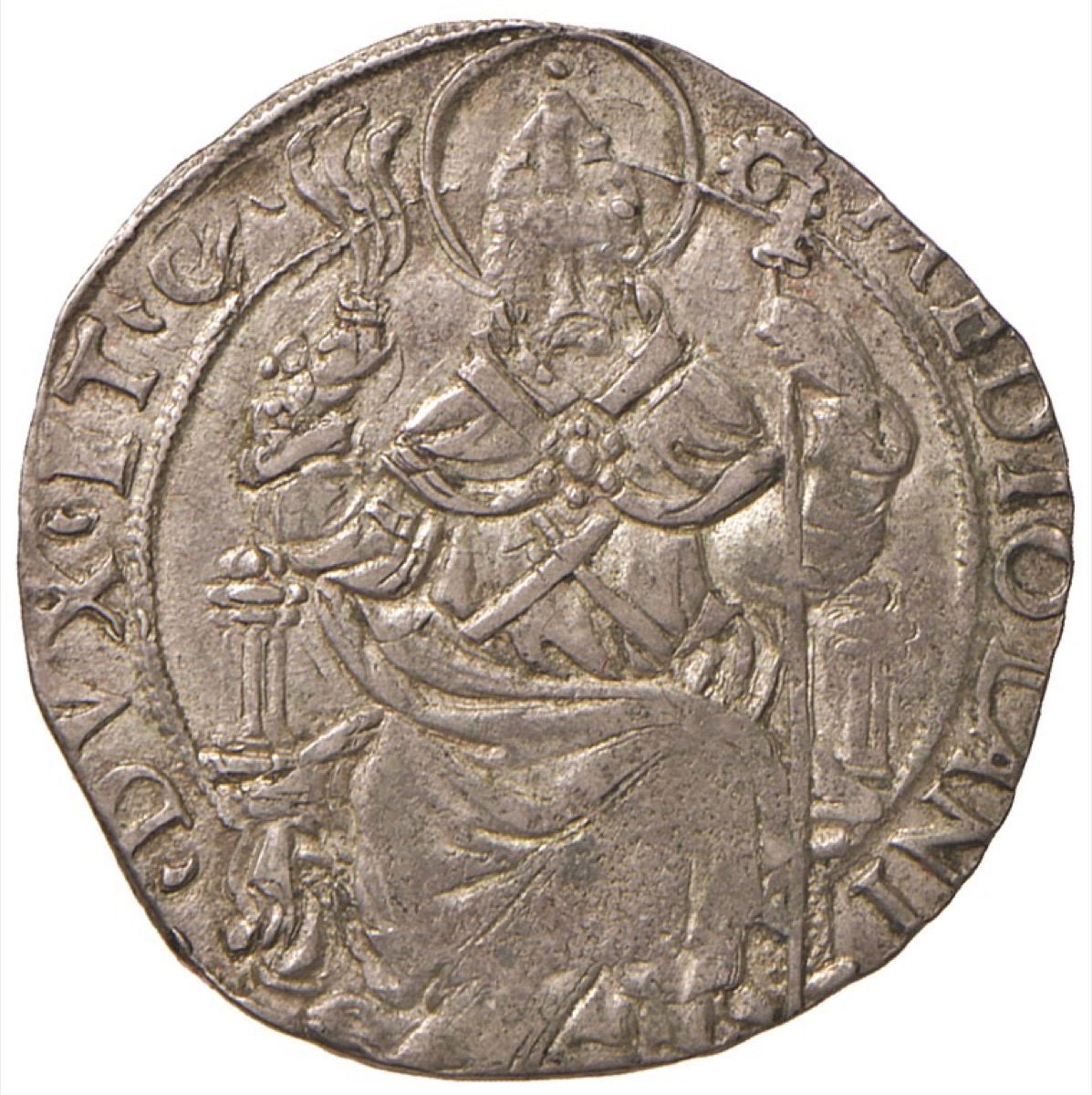 MILANO. Ludovico XII Re di Francia (1500-1512) - Grosso da 6 soldi, con scudo con [...] - Image 2 of 2