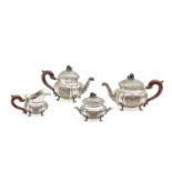 A silver tea and coffee service, Italy 20th Century - A silver tea and coffee [...]