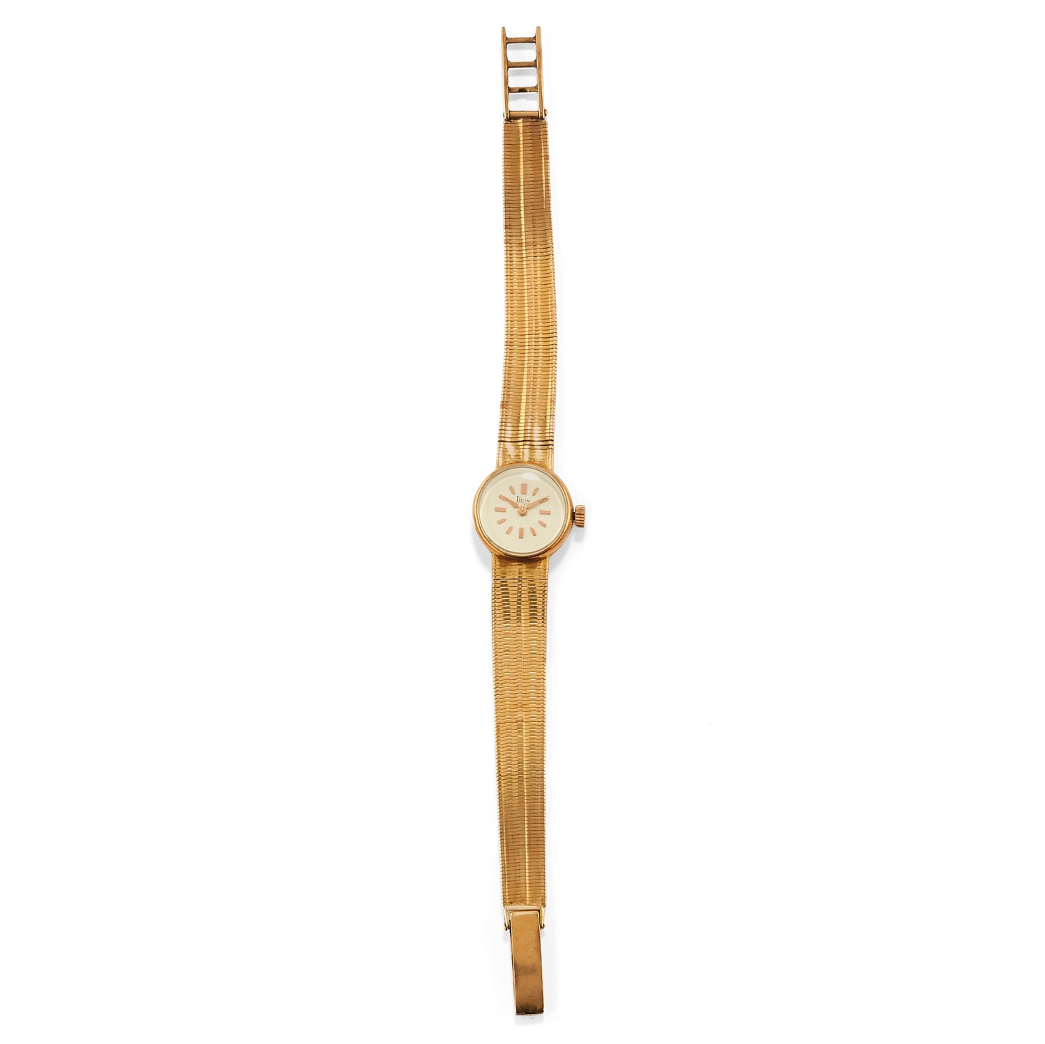 Ticin - A 18K yellow gold lady's wristwatch, Ticin - A 18K yellow gold lady's [...]