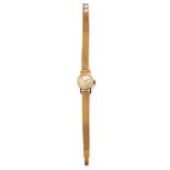 Zenith - A 18K yellow gold lady's wristwatch, Zenith - A 18K yellow gold lady's [...]