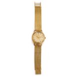 Omega - A 18K yellow gold wristwatch, Omega Seamaster - A 18K yellow gold wristwatch, [...]