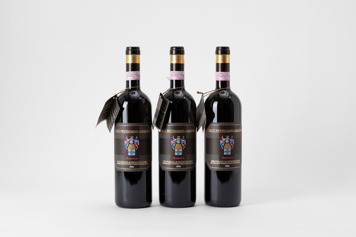 Brunello di Montalcino / Ciacci Piccolomini d'Aragona Pianrosso 2006 - Toscana - 3 bts -