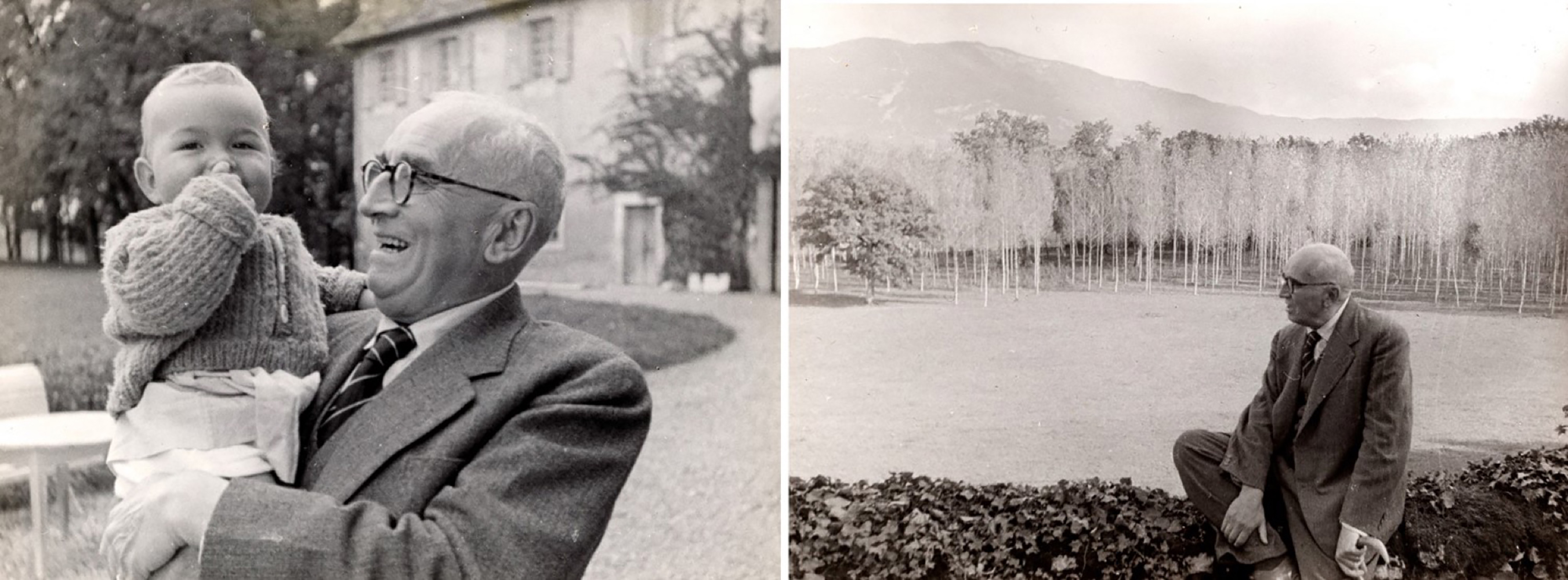 Henri Cartier-Bresson (1908-2004) - Paul Claudel, years 1940 - Two vintage gelatin [...]