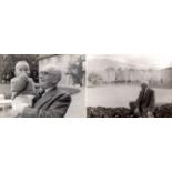 Henri Cartier-Bresson (1908-2004) - Paul Claudel, years 1940 - Two vintage gelatin [...]
