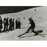 Riccardo Moncalvo (1915-2008) - Mountain, years 1940 - Vintage gelatin silver print [...]