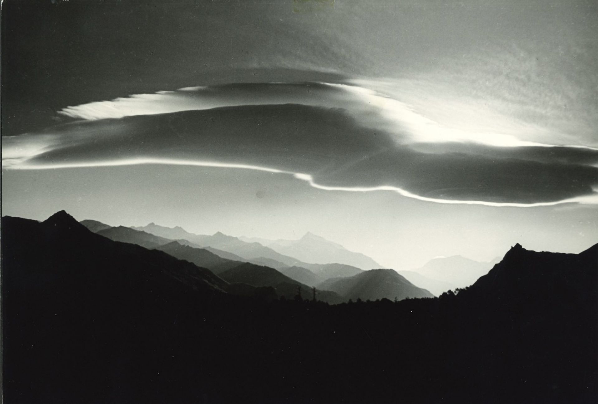 Riccardo Moncalvo (1915-2008) - L'imbocco della Valle di Susa, 1937 - Gelatin silver [...]