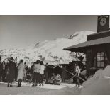 Riccardo Moncalvo (1915-2008) - Sestriere, years 1940 - Vintage gelatin silver print [...]