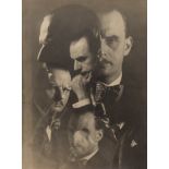 Anonimo - Sergio Tofano, photomontage, years 1930 - Vintage gelatin silver print - [...]