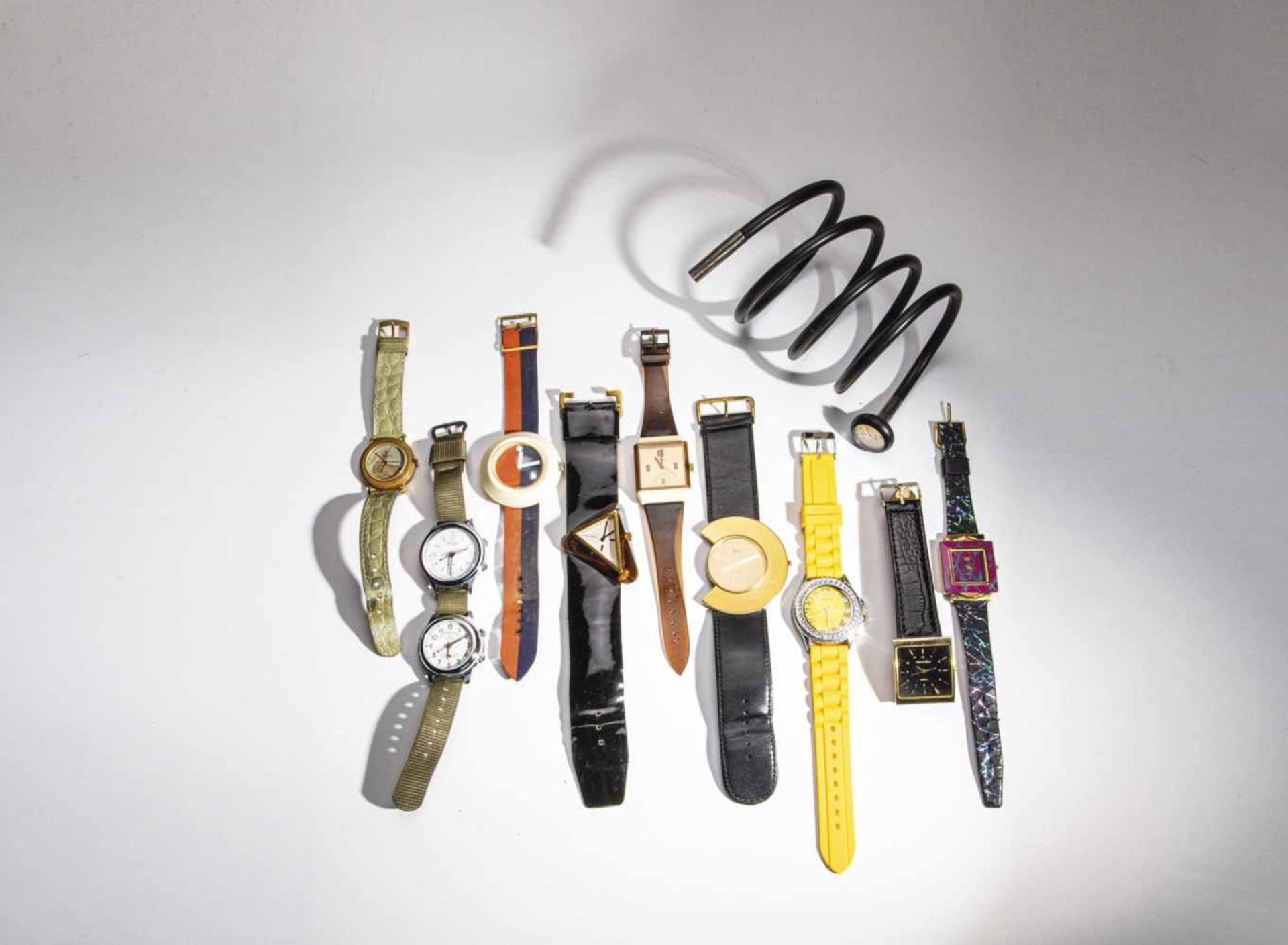 Armbanduhren-KonvolutUmfangreiches Konvolut bestehend aus zehn Armbanduhren in unterschiedlichem