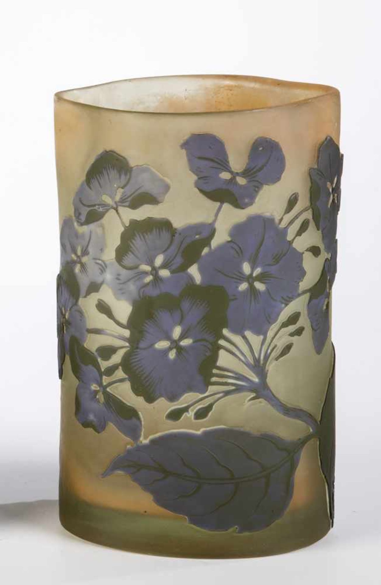 Vase mit Hortensie