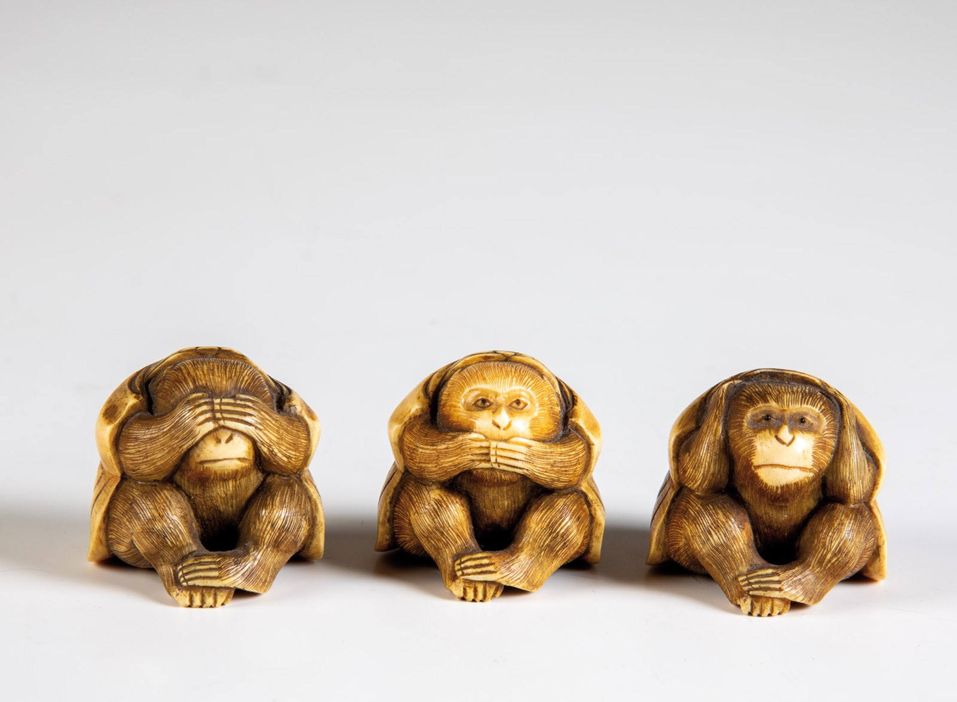 Drei Netsuke