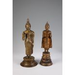Konvolut zwei Buddha's