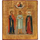 Heiliger Adrian, Aleksij (Alexi) der Gottesmann und Natalia
