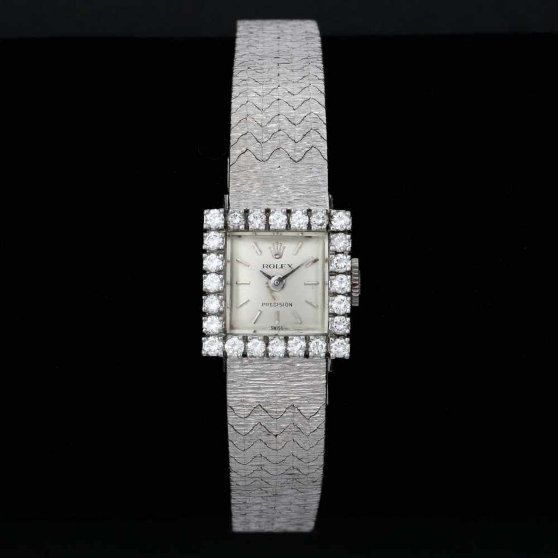 ROLEX LADIES WATCH WHITE GOLD WITH DIAMONDS