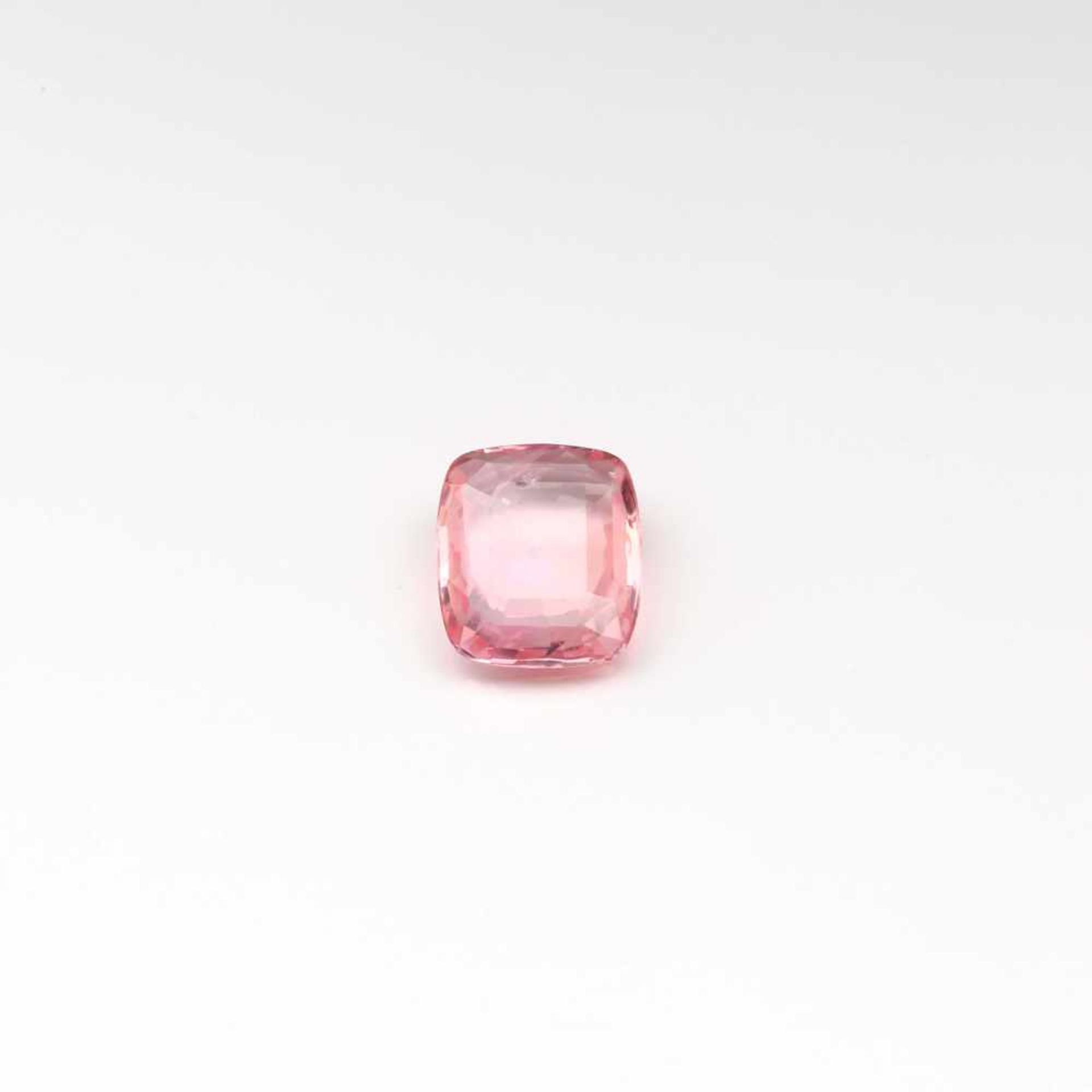 UNMOUNTED PINK SAPPHIRE, 5.135 CT