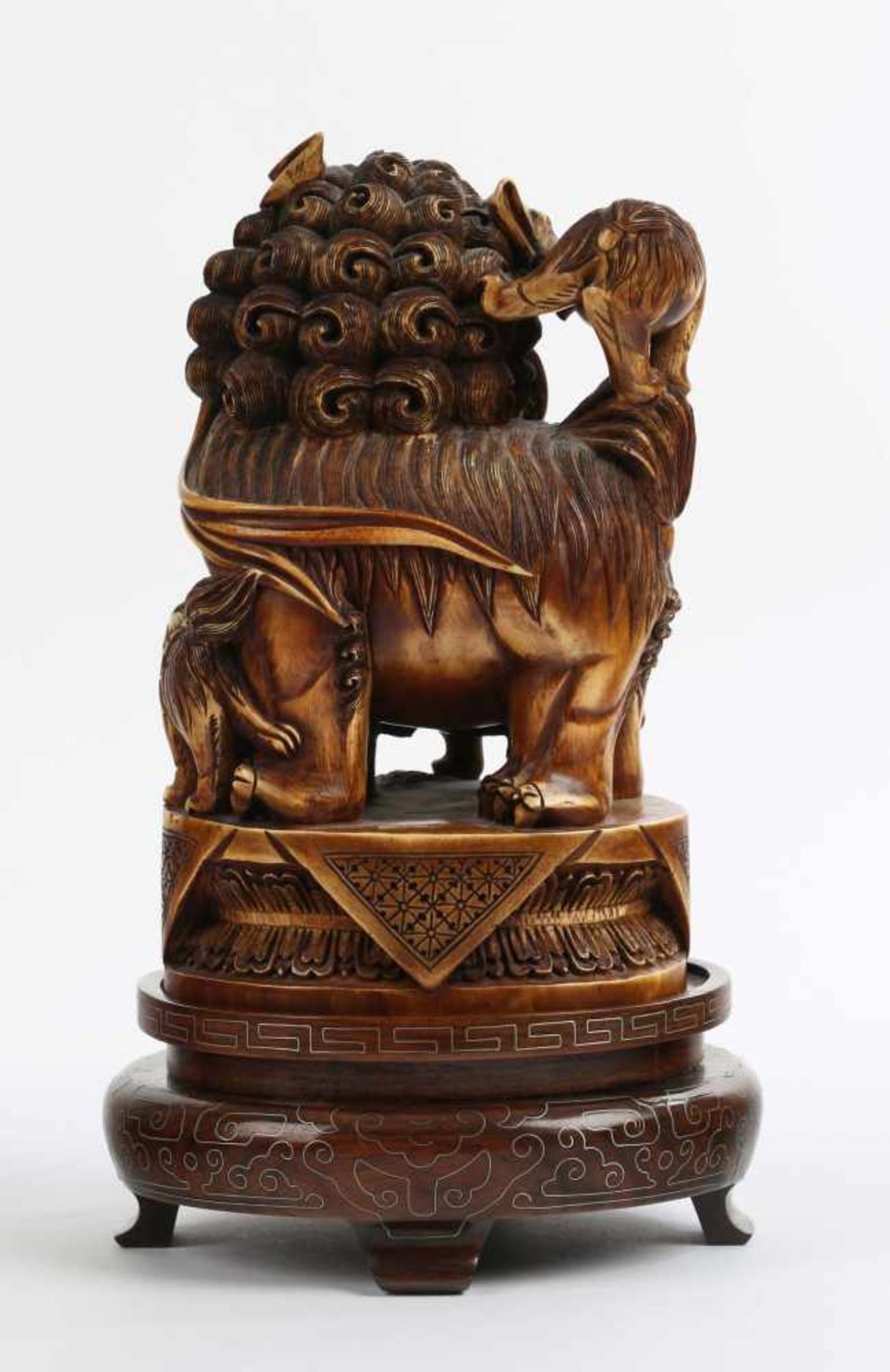 IVORY FOO DOG PAIR - Bild 6 aus 12