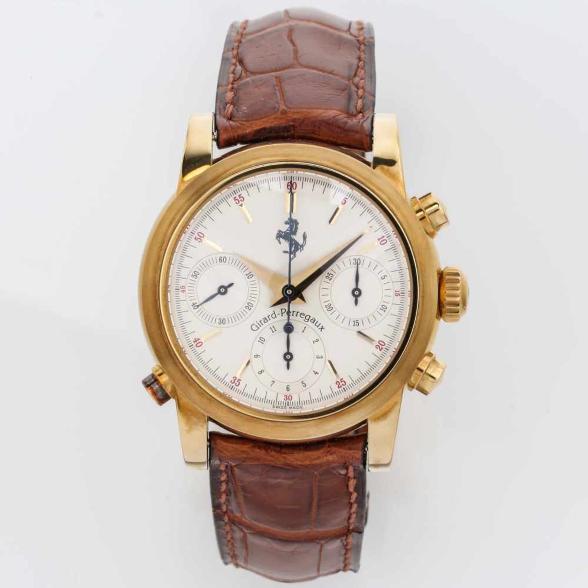 GIRARD PERREGAUX FERRARI CHRONOGRAPH RATTRAPANTE GOLD