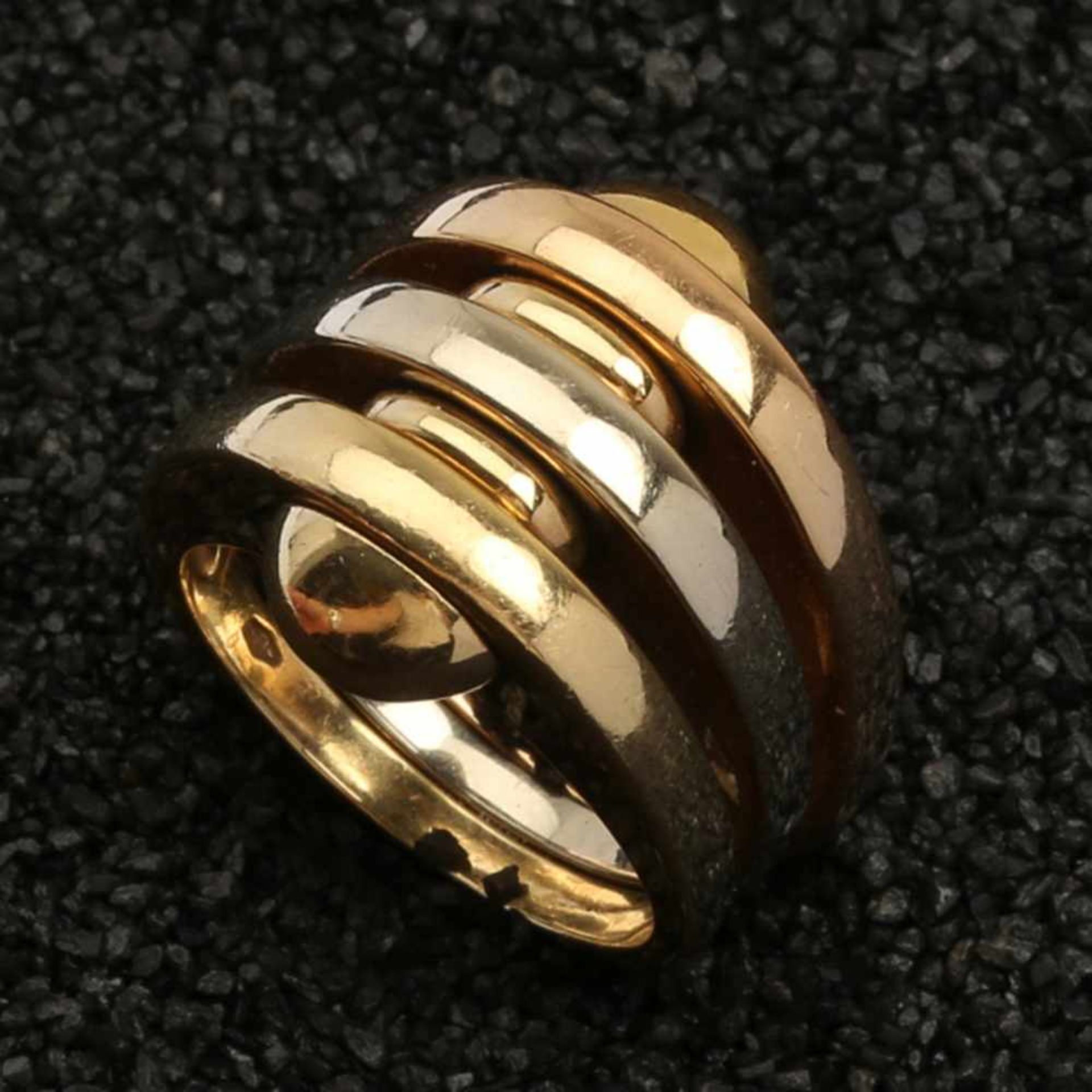 TRICOLOR-GOLD-RING, BULGARI - Bild 2 aus 4