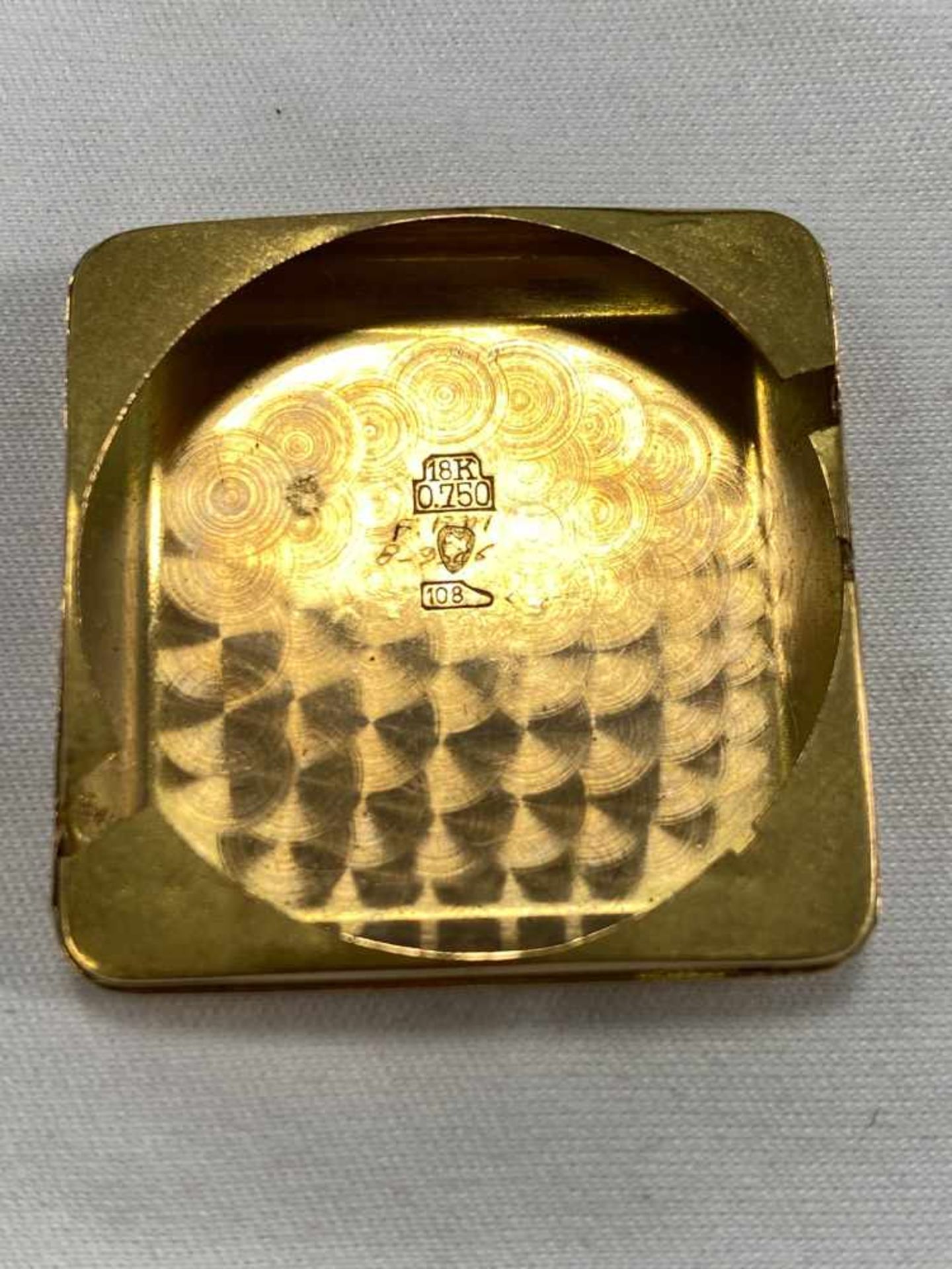 Relotex Vintage Armbanduhr 18K Gold Triple Date Moonphase - Bild 7 aus 8