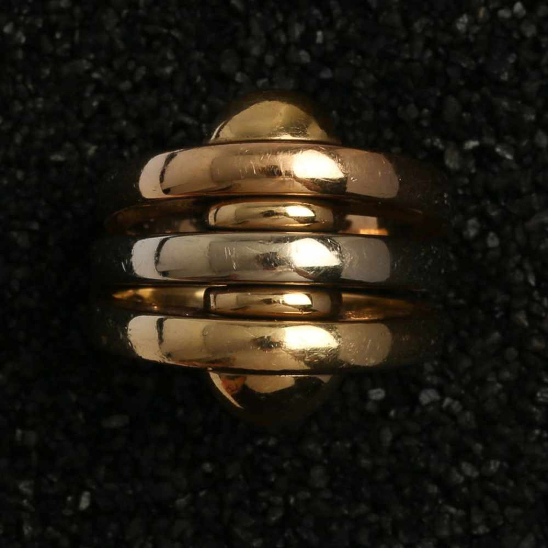 TRICOLOR-GOLD-RING, BULGARI - Bild 3 aus 4