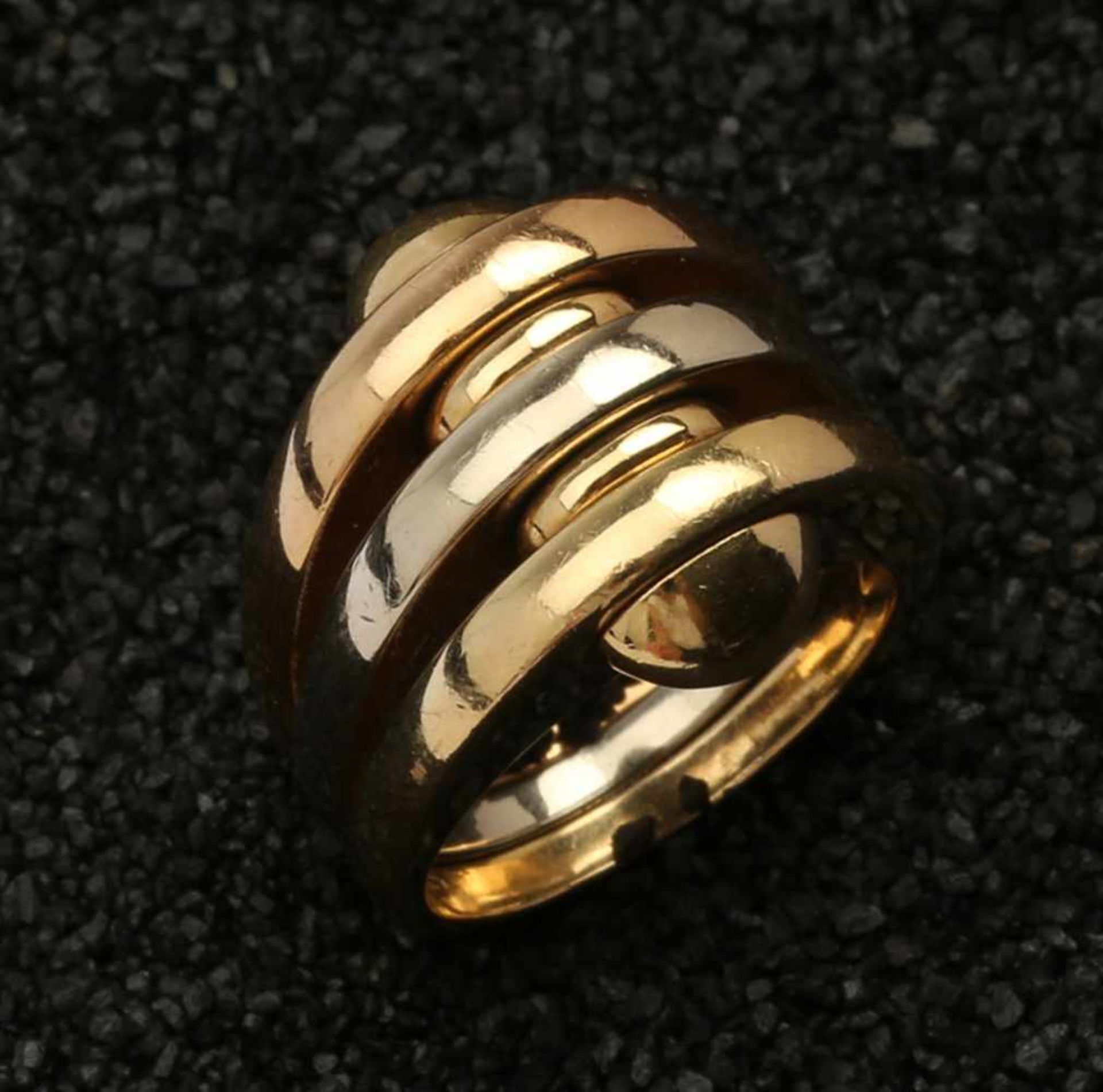 TRICOLOR-GOLD-RING, BULGARI